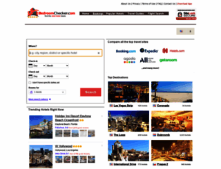 hotels.bedroomchecker.com screenshot