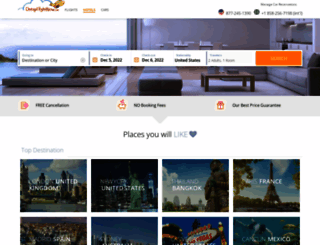 hotels.cheapflightnow.com screenshot