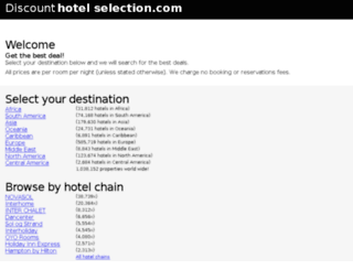 hotels.discount-hotel-selection.com screenshot