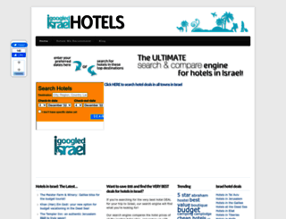 hotels.igoogledisrael.com screenshot