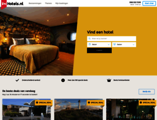 hotels.nl screenshot
