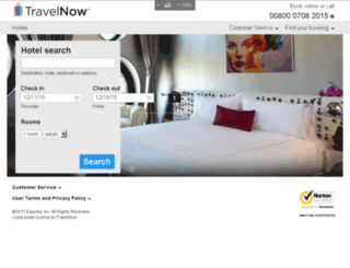 hotels.sanjose.com screenshot