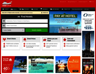 hotels.webjet.com screenshot