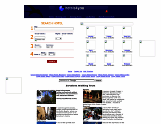 hotels4you.com screenshot