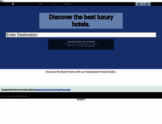 hotelsaccommodation.com.au screenshot