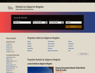 hotelsalgarve.net screenshot