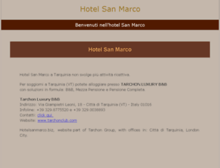 hotelsanmarco.biz screenshot