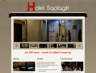 hotelsaptagiri.com screenshot