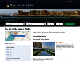 hotelsaqaba.com screenshot
