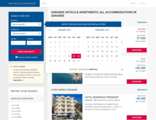 hotelsaranda.com screenshot