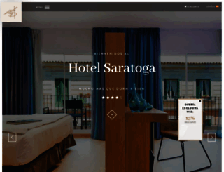 hotelsaratoga.com screenshot