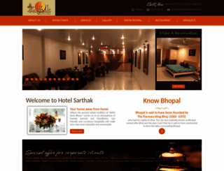 hotelsarthak.com screenshot