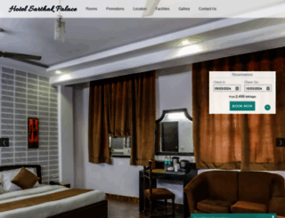 hotelsarthakpalace.com screenshot