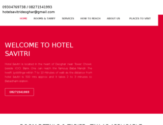 hotelsavitri.in screenshot