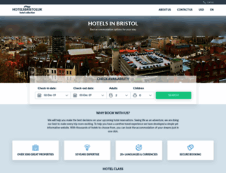 hotelsbristoluk.com screenshot