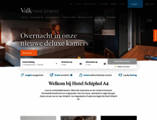 hotelschiphol.nl screenshot