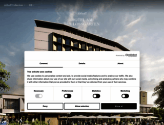 hotelschlossgarten.com screenshot