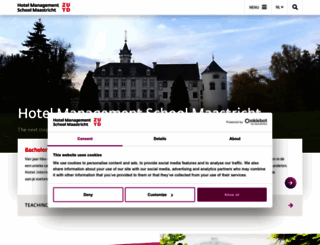 hotelschoolmaastricht.nl screenshot