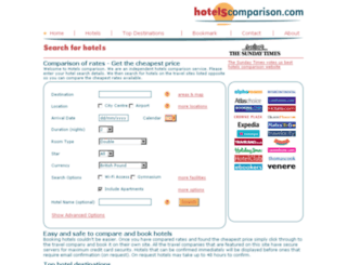 hotelscomparison-10.co.uk screenshot