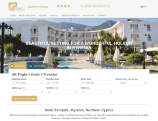 hotelsempati.com screenshot