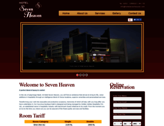 hotelsevenheaven.com screenshot