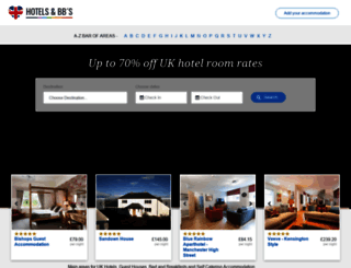 hotelsguesthouses.co.uk screenshot