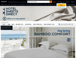 hotelsheetsdirect.com screenshot