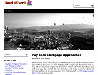 hotelsilveria.com screenshot