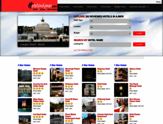 hotelsinajmer.com screenshot
