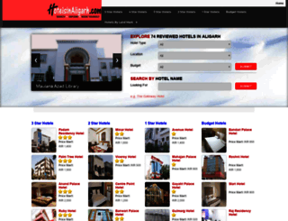 hotelsinaligarh.com screenshot