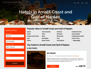 hotelsinamalficoast.net screenshot