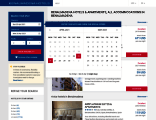 hotelsinbenalmadena.com screenshot