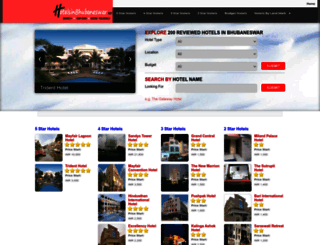 hotelsinbhubaneswar.net screenshot