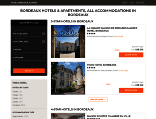 hotelsinbordeaux.net screenshot