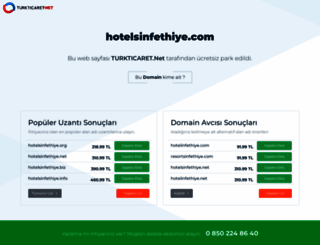 hotelsinfethiye.com screenshot