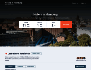 hotelsinhamburg.net screenshot