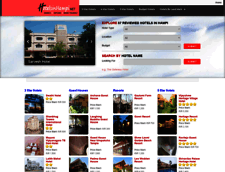 hotelsinhampi.net screenshot