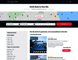 hotelsinhuahin.com screenshot