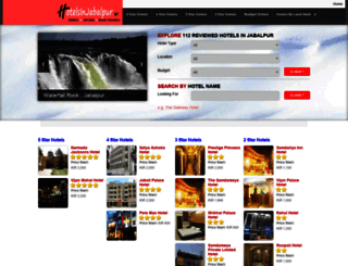 hotelsinjabalpur.net screenshot