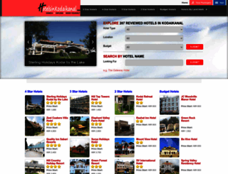 hotelsinkodaikanal.co.in screenshot