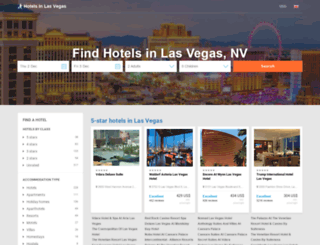 hotelsinlasvegasnevada.com screenshot