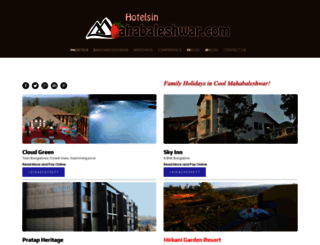 hotelsinmahabaleshwar.com screenshot