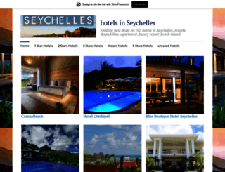 hotelsinseychelles.wordpress.com screenshot