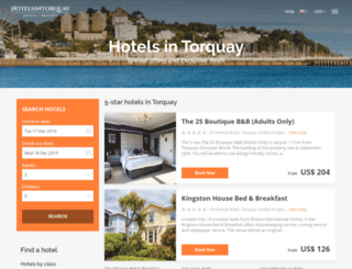 hotelsintorquay.net screenshot