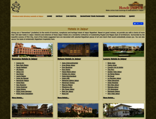 hotelsjaipur.com screenshot