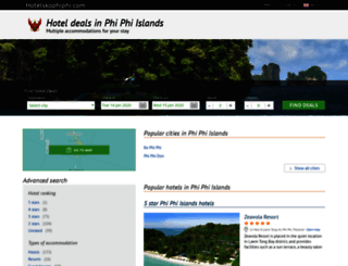 hotelskophiphi.com screenshot