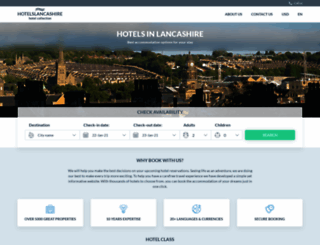 hotelslancashire.com screenshot
