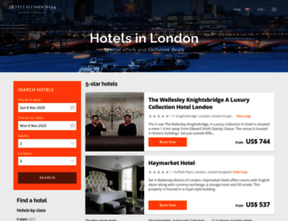 hotelslondon24.com screenshot