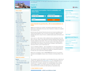 hotelslyon.net screenshot