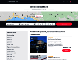 hotelsmaiori.com screenshot
